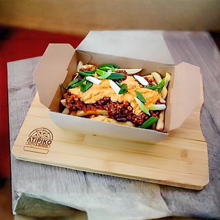 Mexican loaded fries-chili cheese fries