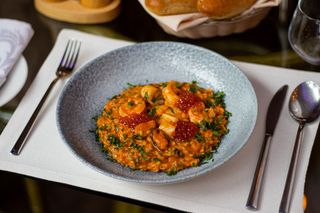 Risotto cu fructe de mare