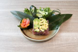 Tartare con tonno e avocado