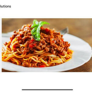 Pasta boloñesa carne halal casera 