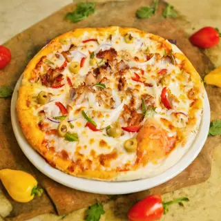 Pizza de Champiñones