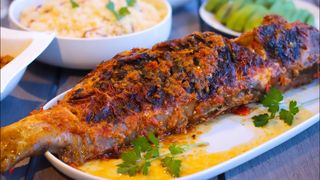 Grilled catfish