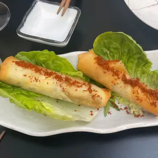 Rollito Crujiente De Pollo Estilo Vietnamita