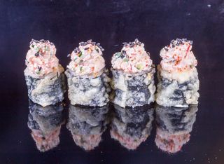 Темпура ролс Краб (4бр-110г)