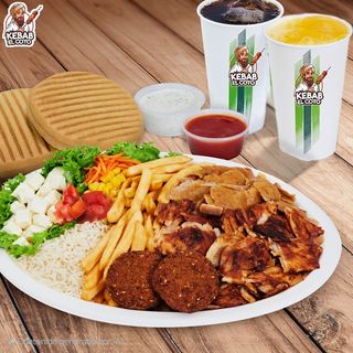 Plato degustación + refrescos (2 uds.)