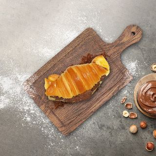 Croissant Brioche com Nutella