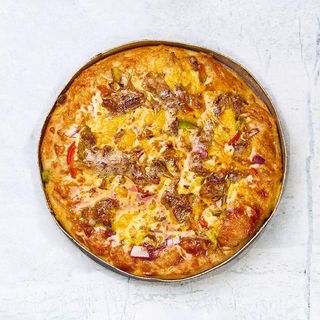 Ribs & Cheddar Chicago Pizza