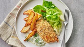 Plat Escalope Pané