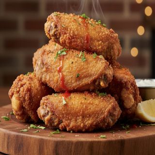 Ración de alitas de pollo (6 uds.)