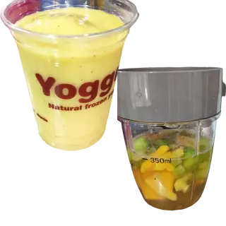 TROPICAL HEAVEN. (Mango, Melón, piña y kiwi.)