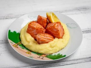 ДМ Філе лосося з картопляним пюре (180/15g)