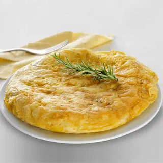 Tortilla De Patatas Con pimiento verde para 4-5 personas