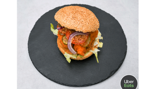 Strips burger meksykański