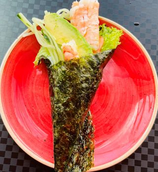 Ebi Sushi Temaki