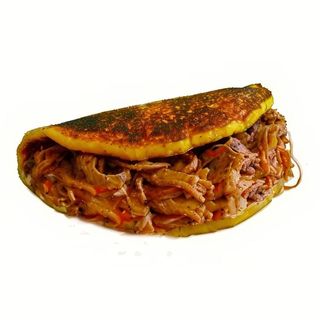 Cachapa De Carne Mechada