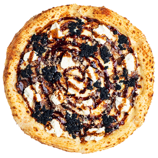 Піца з вугрем і рікотою