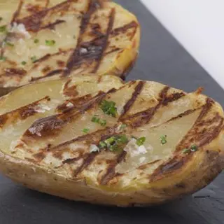 Patata a la brasa