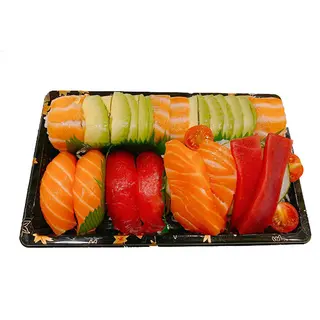 A5. Sashimi maki y nigiri (16 piezas)