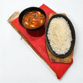 Kuopa de gambas agridulce