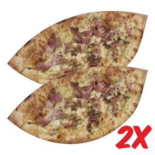 2x Fagottino com queijo e bacon