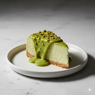 Cheesecake de Pistacho