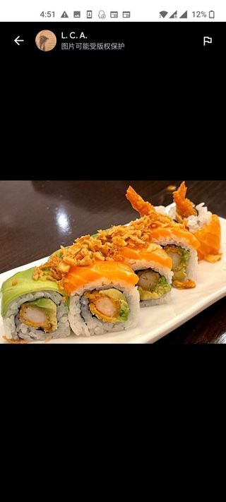 R12.Salmón crispy roll