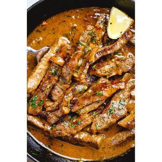 Pan Seared Steak In Butter Sauce