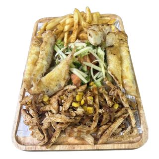 Порция буритос с дърпано телешко