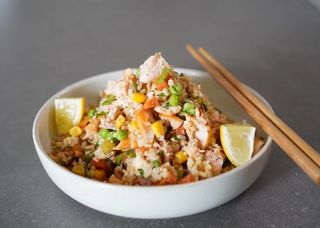 Riz Cantonais Saumon