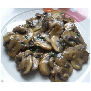 Ración De Champiñones En Salsa
