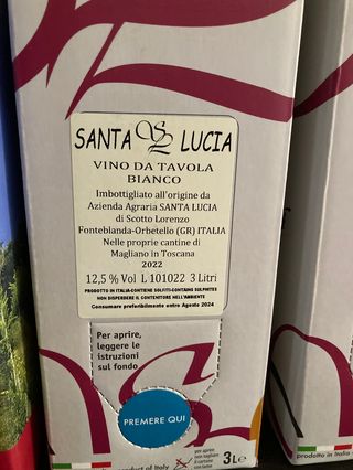 Bianco Santa Lucía 5l