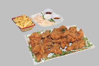 Poulet Pané + frites