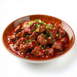 Ternera Con Salsa Picante