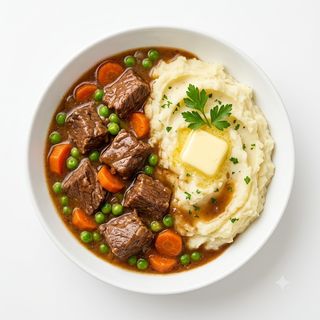 Beef & Mashed Potatoes