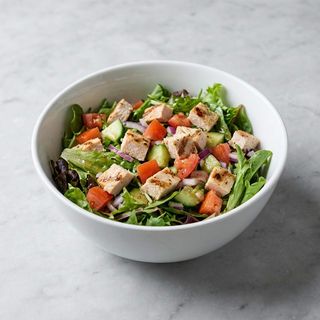 Insalata con pollo menù