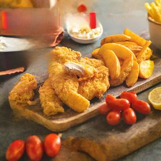 Порция Хрупкави пилешки филенца (390г)