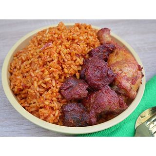 Jollof Rice With Beef