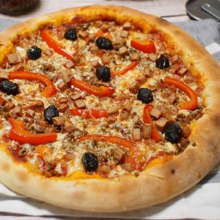Pizza viande hachée 