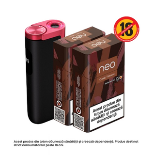 Starter Kit glo™ Hyper PRO Ruby Red + neo Classic Tobacco