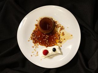 Flan de huevo casero