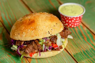 Pan De Pita Con Proteína