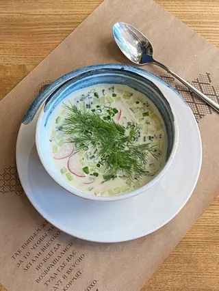 Окрошка з куркою
