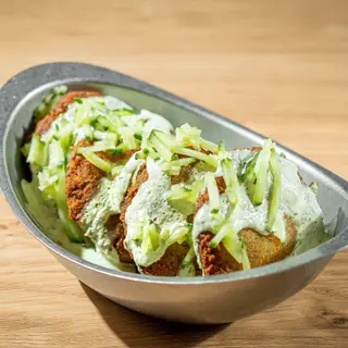 Falafel con tzatziki (5uds)