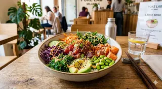 Poke bowl media