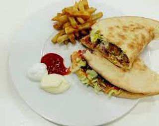 Makloub escalope panée 