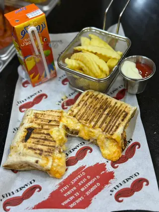 Mini Tacos + frites + jus