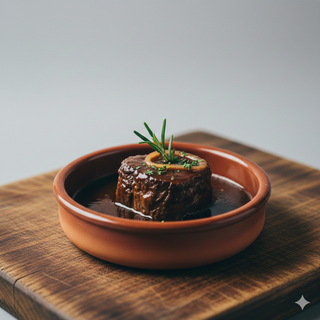 Tapa De Carrillera Al Oporto