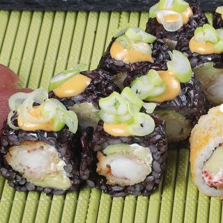 Black rice rolls - 8 pezzi