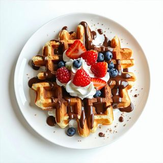 Waffles Nutella
