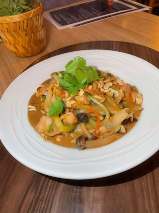 Fideos Mỳ Gà Xào Giòn